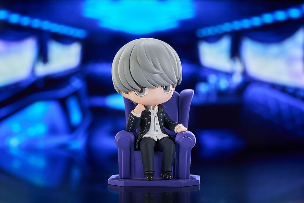 Persona 4 Golden PVC Statue Qset P4G Protagonist 8 cm Minifiguren Yokina