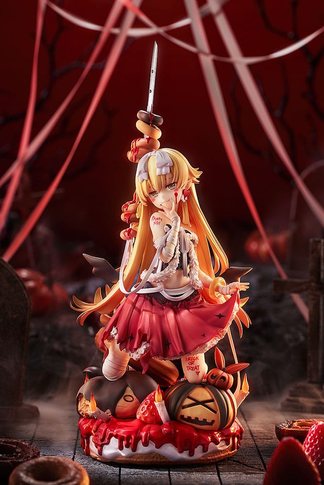 Monogatari Series Statue 1/7 Shinobu Oshino: Trick or Treat 25 cm Scalefiguren Yokina