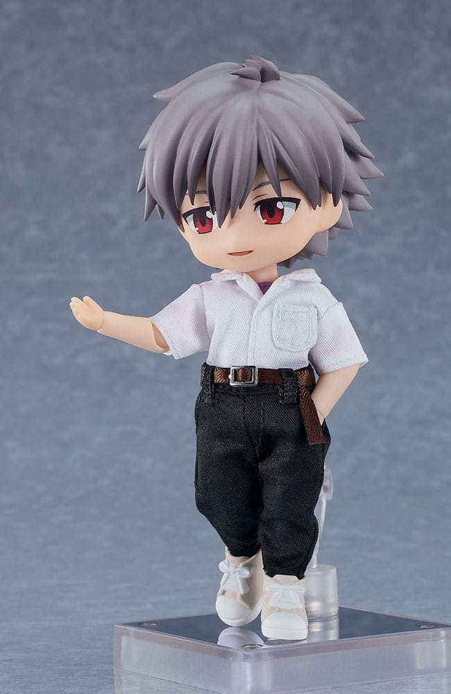 Rebuild of Evangelion Nendoroid Doll Actionfigur Kaworu Nagisa 14 cm Nendoroids Yokina