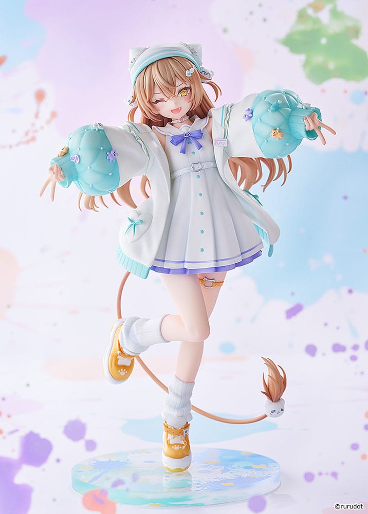 VTuber PVC Statue 1/7 Rurudo Lion Pastel Oniku Ver. 25 cm Scalefiguren Yokina