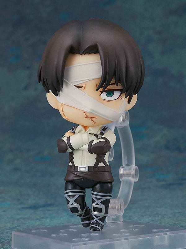 Attack on Titan Nendoroid Actionfigur Levi Ackerman: The Final Season Ver. 10 cm Nendoroids Yokina