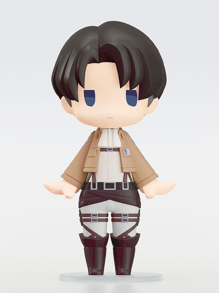 Attack on Titan HELLO! GOOD SMILE Actionfigur Levi 10 cm Prizefiguren Yokina