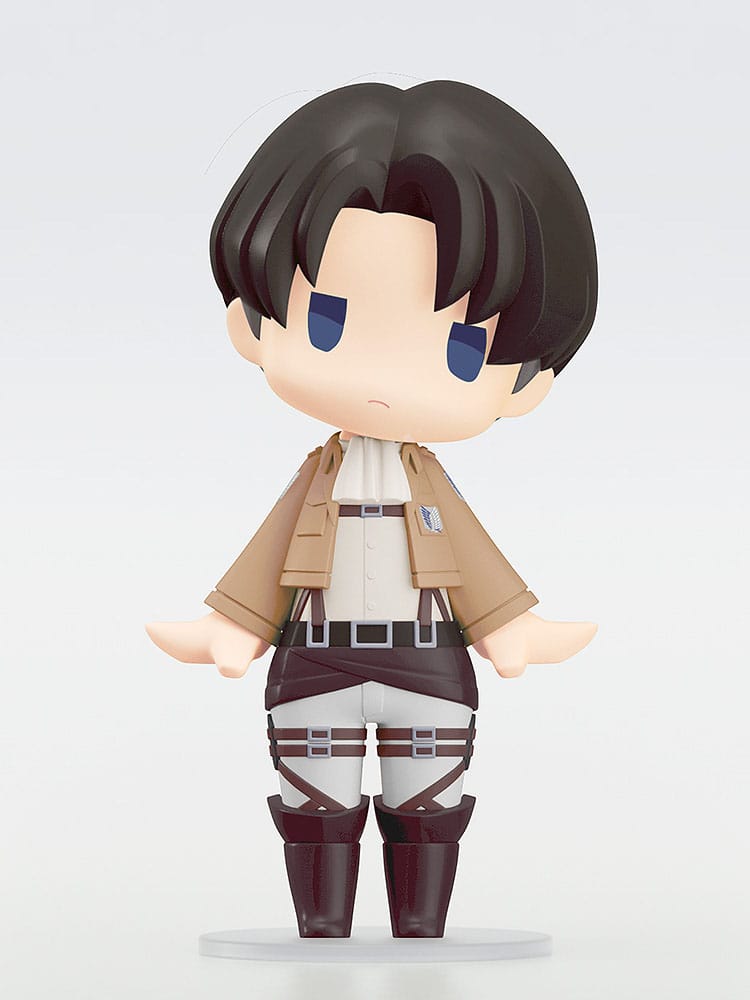 Attack on Titan HELLO! GOOD SMILE Actionfigur Levi 10 cm Prizefiguren Yokina