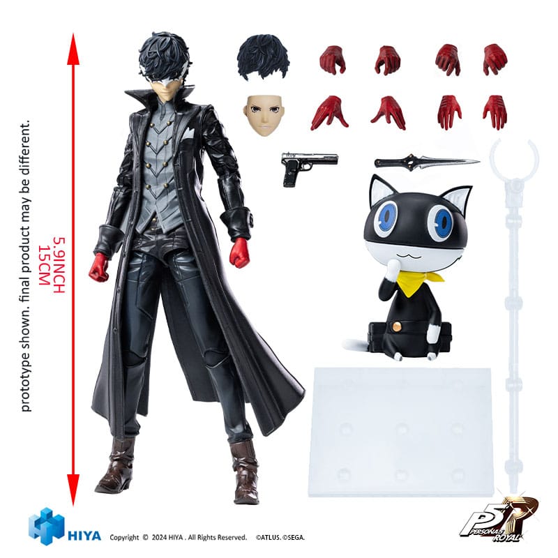 Persona 5 Royal Exquisite Basic Actionfigur Joker 15 cm Figmas Yokina