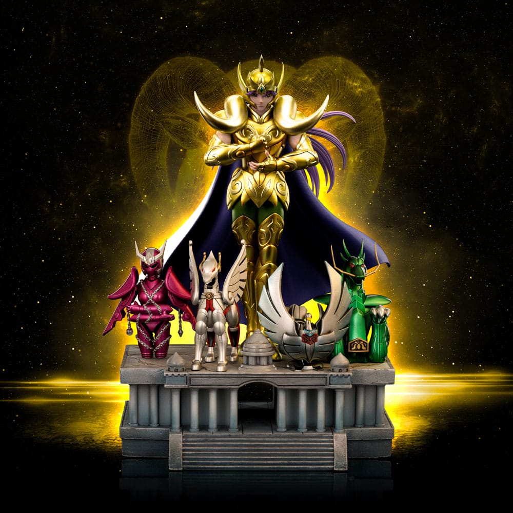 Saint Seiya Art Scale Statue 1/10 Aries Mu Deluxe 27 cm Scalefiguren Yokina