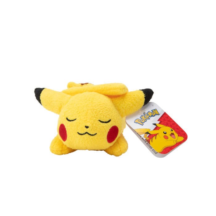 Pokémon Schlafende Plüschfigur Pikachu 12 cm Plüschtier Yokina