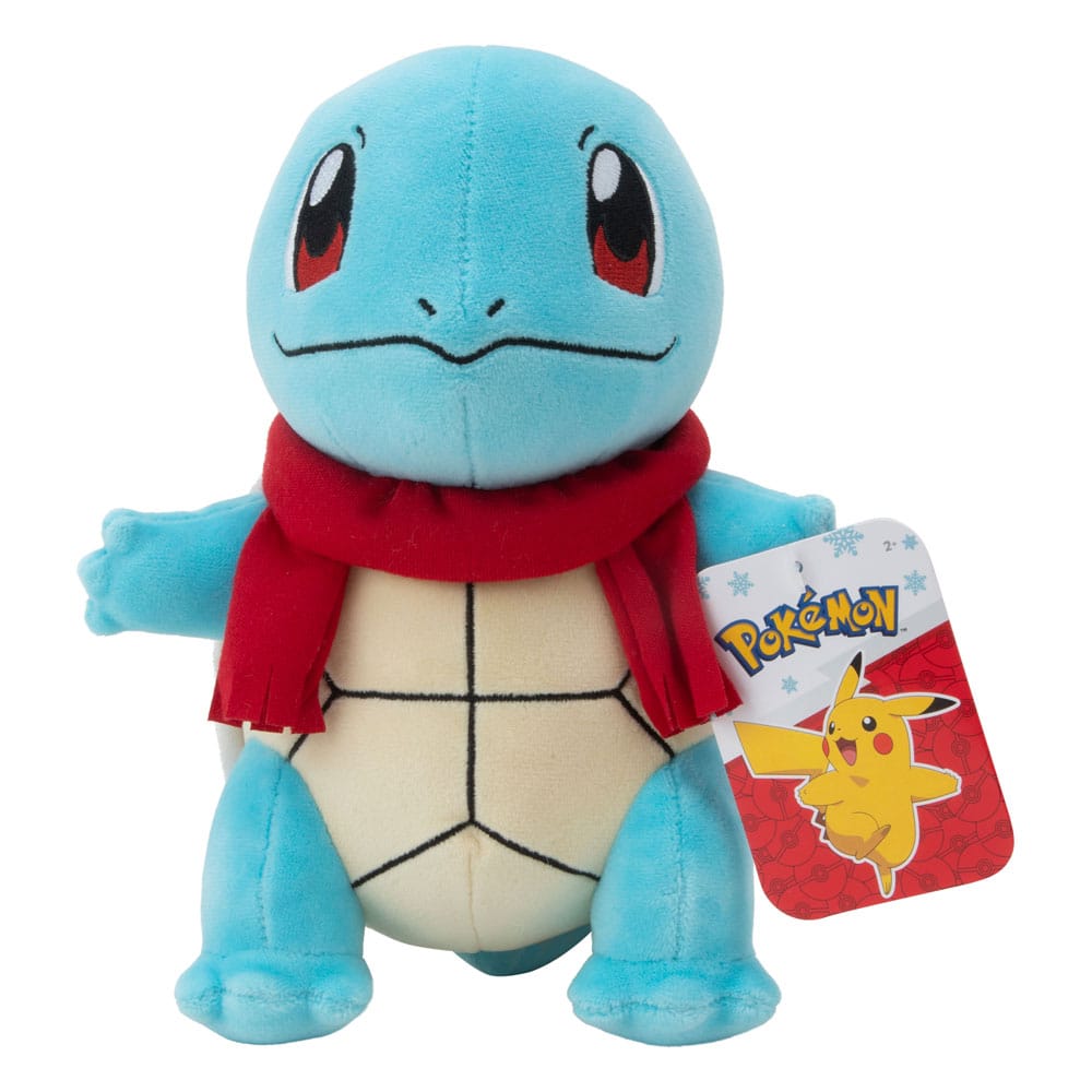 Pokémon Plüschfigur Winter Shiggy mit Schal 20 cm Plüschtier Yokina