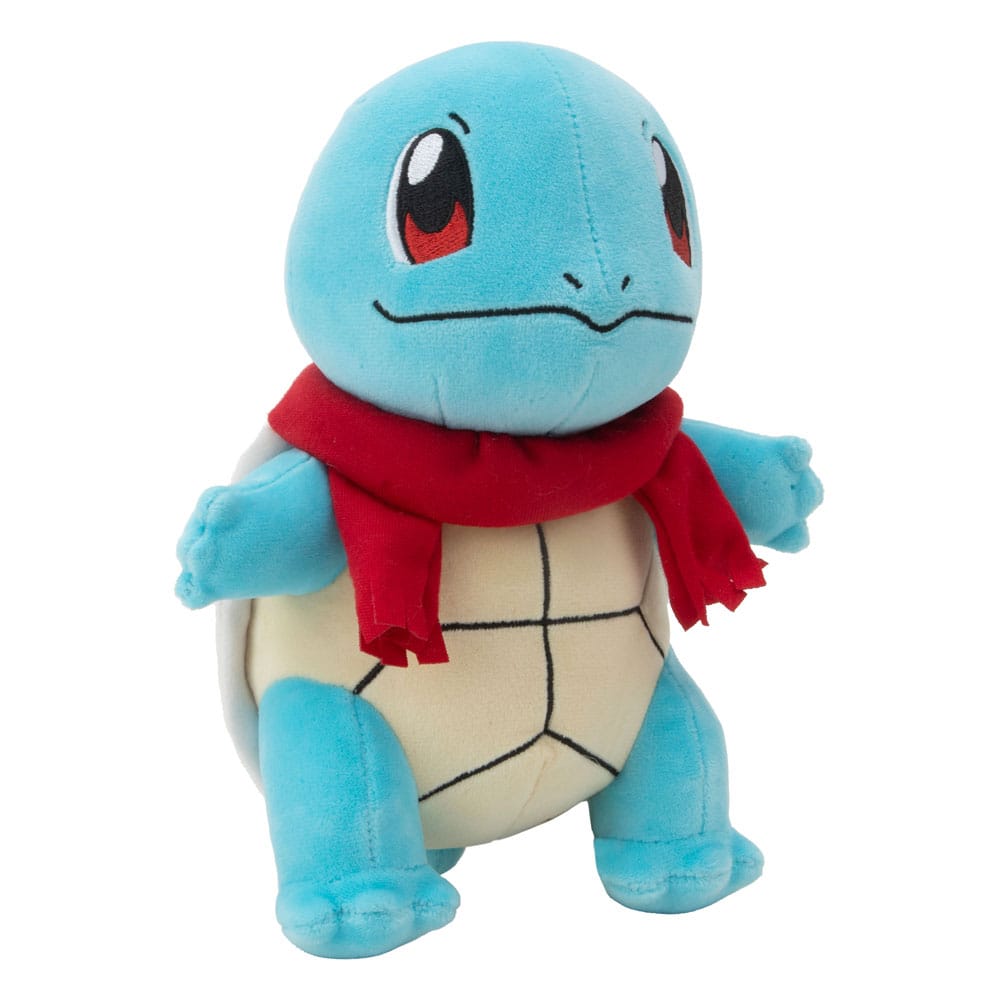 Pokémon Plüschfigur Winter Shiggy mit Schal 20 cm Plüschtier Yokina