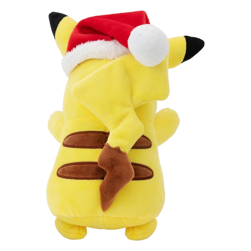 Pokémon Plüschfigur Winter Pikachu mit Weihnachtsmütze 20 cm Plüschtier Yokina
