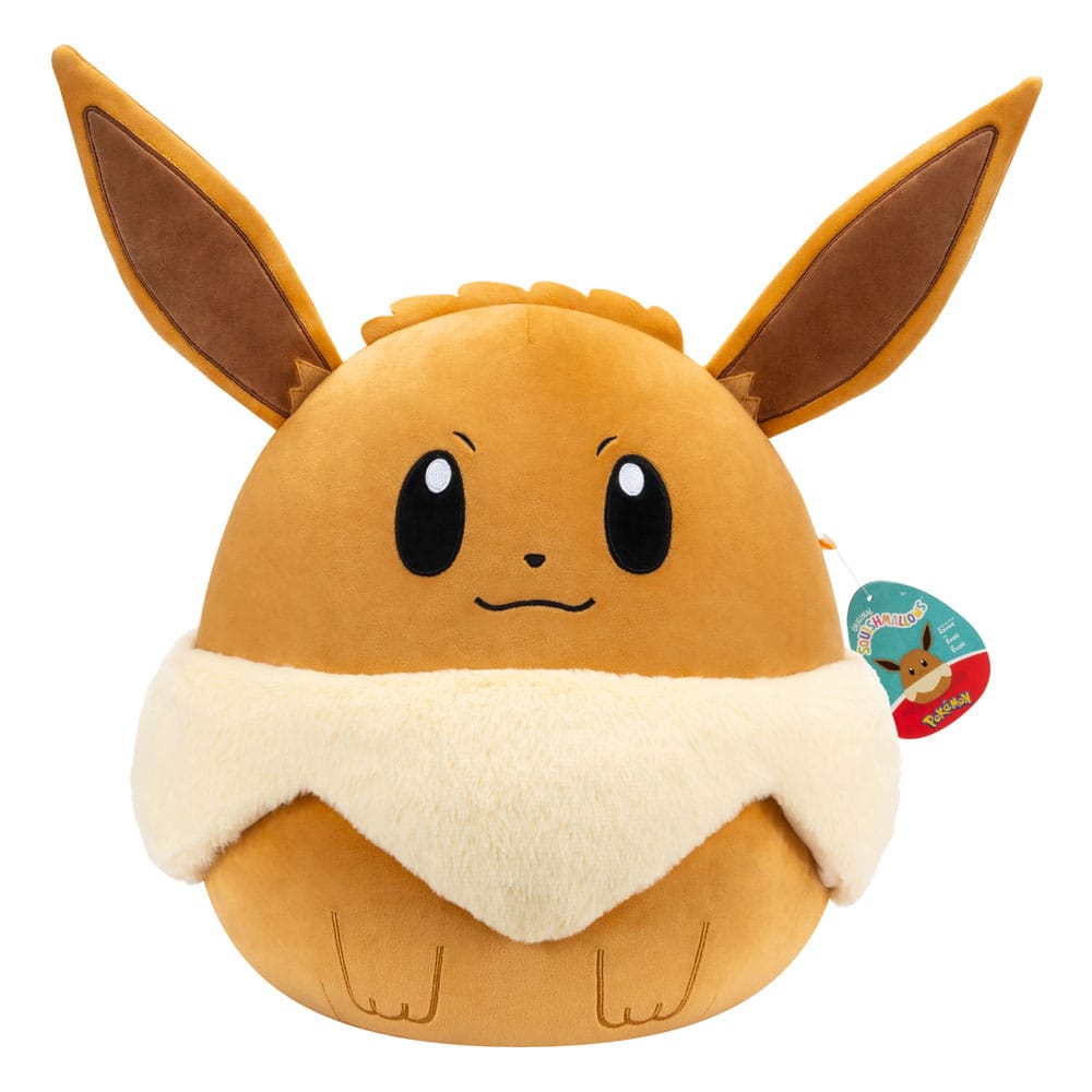 Pokémon Squishmallows Plüschfigur Evoli 35 cm Plüschtier Yokina