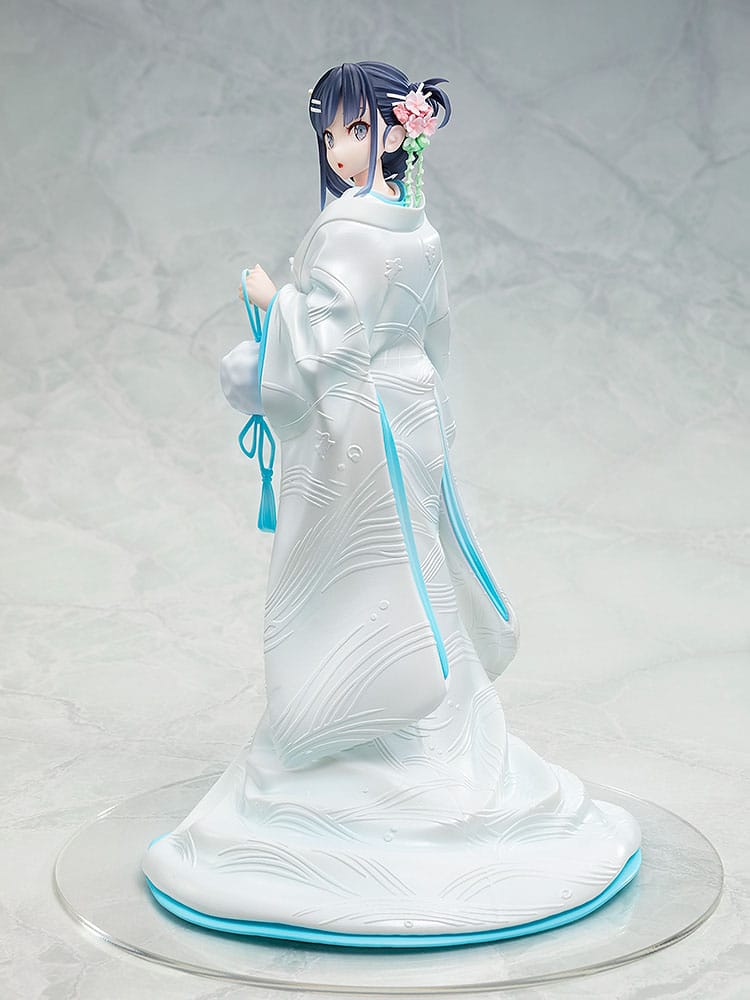 Rascal Does Not Dream of a Bunny Girl Senpai Statue 1/7 Mai Sakurajima White Kimono Ver. 23 cm Scalefiguren Yokina