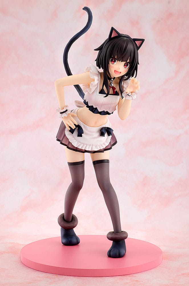 Konosuba God's blessing on this wonderful world! PVC Statue Megumin: Light Novel Catgirl Maid Ver. 16 cm Prizefiguren Yokina