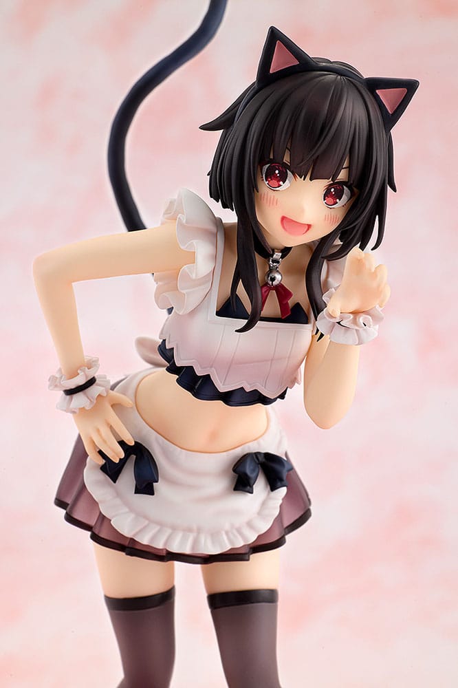 Konosuba God's blessing on this wonderful world! PVC Statue Megumin: Light Novel Catgirl Maid Ver. 16 cm Prizefiguren Yokina
