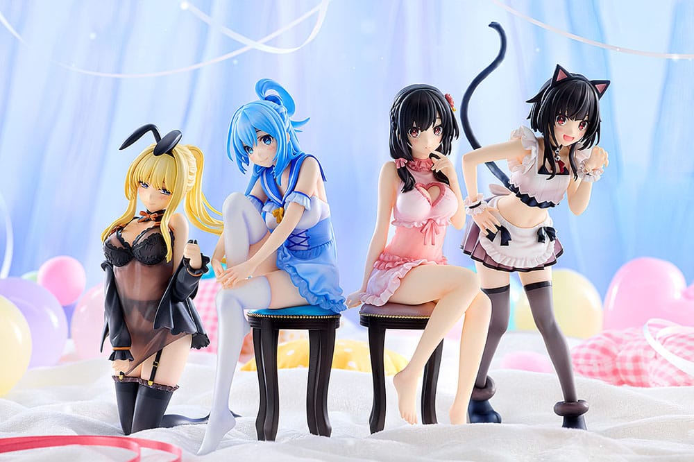 Konosuba God's blessing on this wonderful world! PVC Statue Yunyun: Light Novel Negligee Ver. 16 cm Prizefiguren Yokina