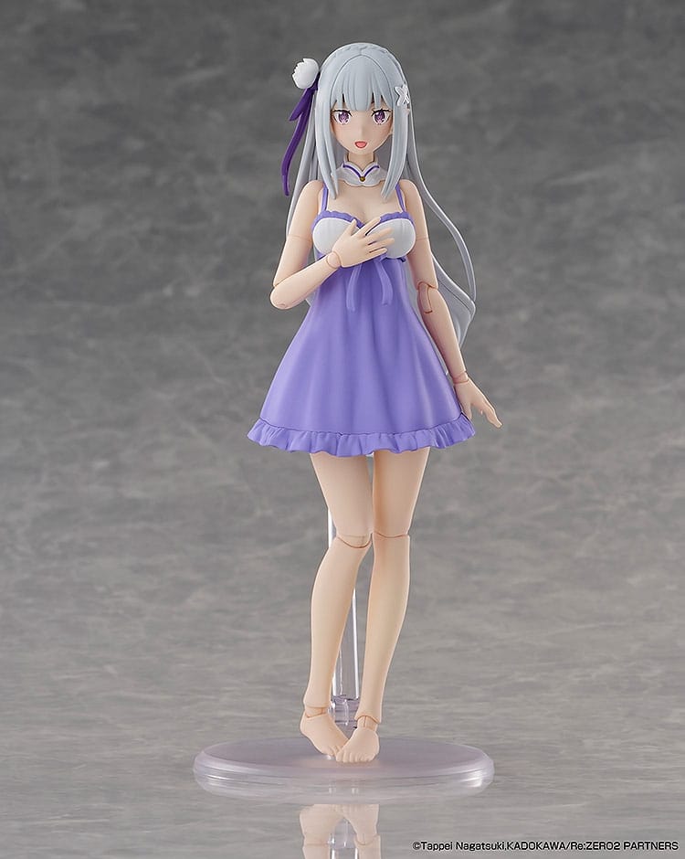 Re:Zero Starting Life in Another World Plastic Model Kit Emilia DX Ver. 16 cm Figmas Yokina