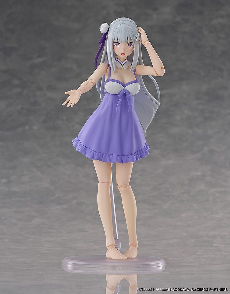Re:Zero Starting Life in Another World Plastic Model Kit Emilia DX Ver. 16 cm Figmas Yokina