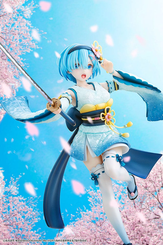 Re:ZERO -Starting Life in Another World- PVC Statue 1/7 Rem Combat Outfit Ver. 22 cm Scalefiguren Yokina