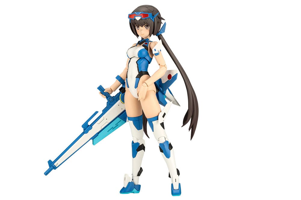 Frame Arms Girl Plastic Model Kit Stylet Swimsuit Blue Impulse Color Ver. 16 cm Figmas Yokina