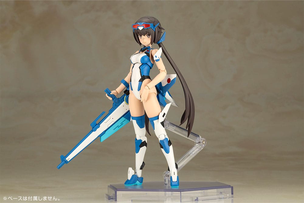 Frame Arms Girl Plastic Model Kit Stylet Swimsuit Blue Impulse Color Ver. 16 cm Figmas Yokina