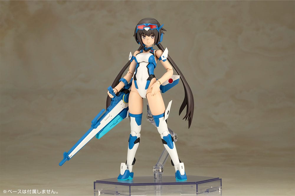 Frame Arms Girl Plastic Model Kit Stylet Swimsuit Blue Impulse Color Ver. 16 cm Figmas Yokina