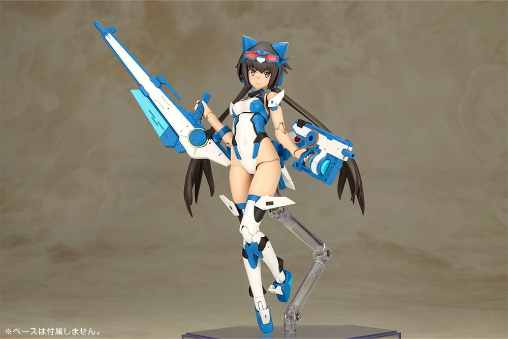 Frame Arms Girl Plastic Model Kit Stylet Swimsuit Blue Impulse Color Ver. 16 cm Figmas Yokina