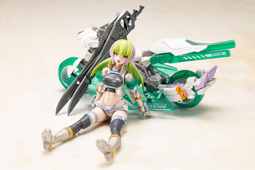 Frame Arms Girl Plastic Model Kit Wilber Nine Beryl Armor Custom 16 cm Figmas Yokina