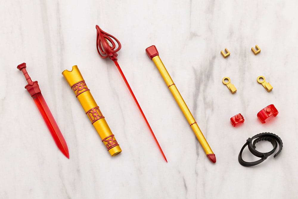 Kotobukiya M.S.G. Model Kit Zubehör-Set Virtuous Style 10 Sword Set B Flamerite Ver. Figurenzubehör Yokina