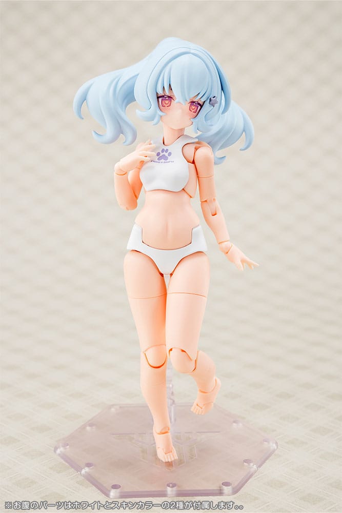 Megami Device Plastic Model Kit 1/1 Puni Mofu Yuki Tu 15 cm Figmas Yokina