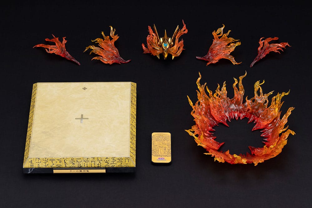 Yu-Gi-Oh! PVC Statuen Zubehör The Winged Dragon of Ra Egyptian God Expansion Parts Set Figurenzubehör Yokina