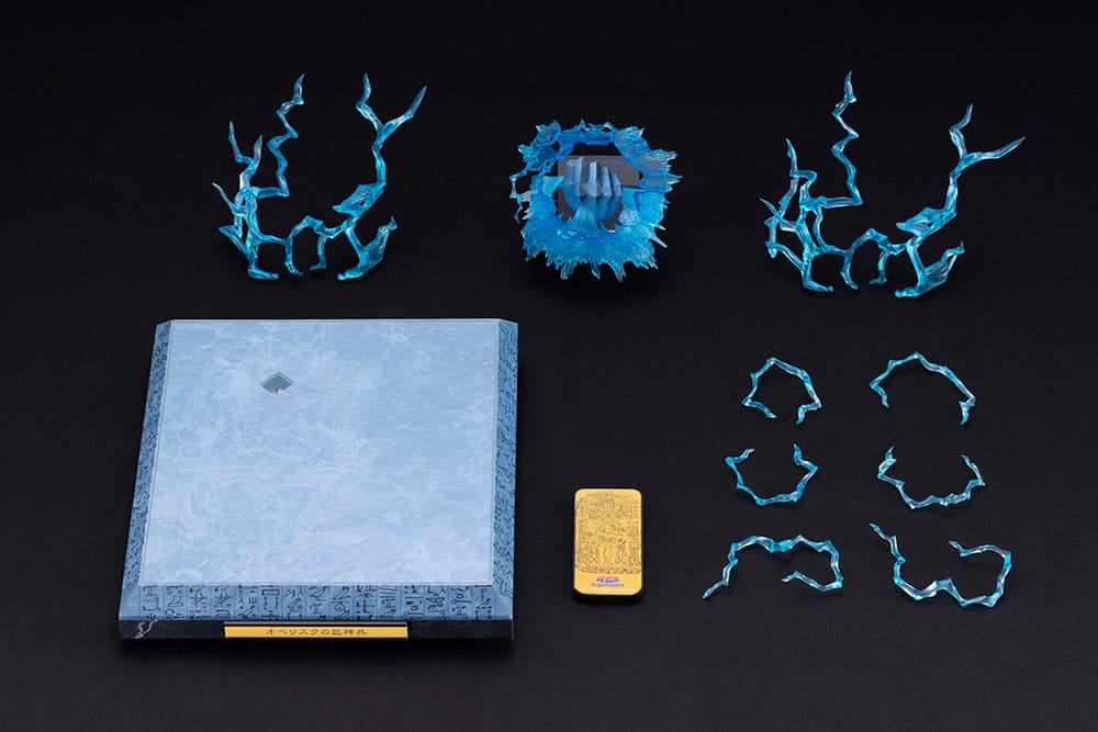 Yu-Gi-Oh! PVC Statuen Zubehör Obelisk the Tormentor Egyptian God Expansion Parts Set Figurenzubehör Yokina
