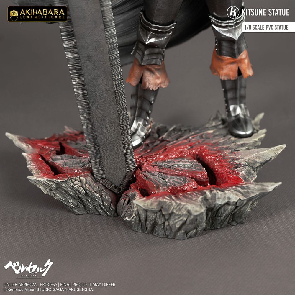 Berserk Akihabara Legend Figure PVC Statue 1/8 Guts 30 cm Scalefiguren Yokina