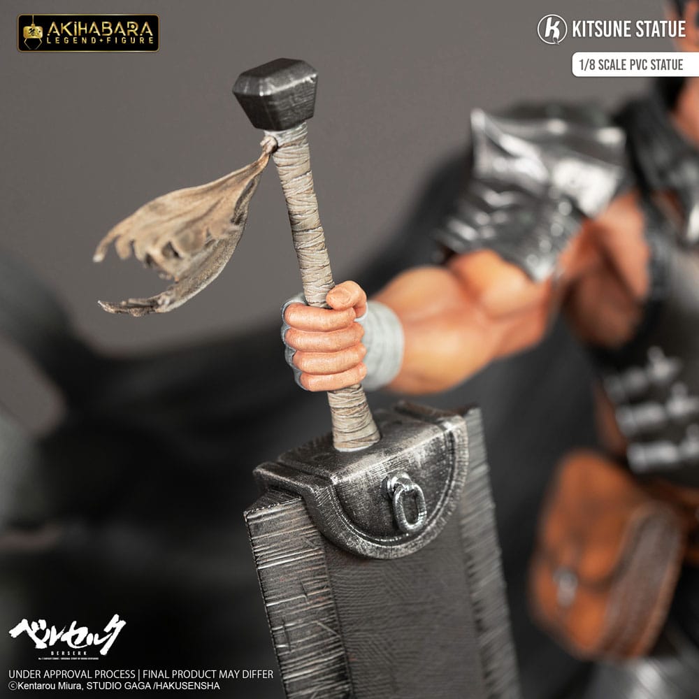 Berserk Akihabara Legend Figure PVC Statue 1/8 Guts 30 cm Scalefiguren Yokina