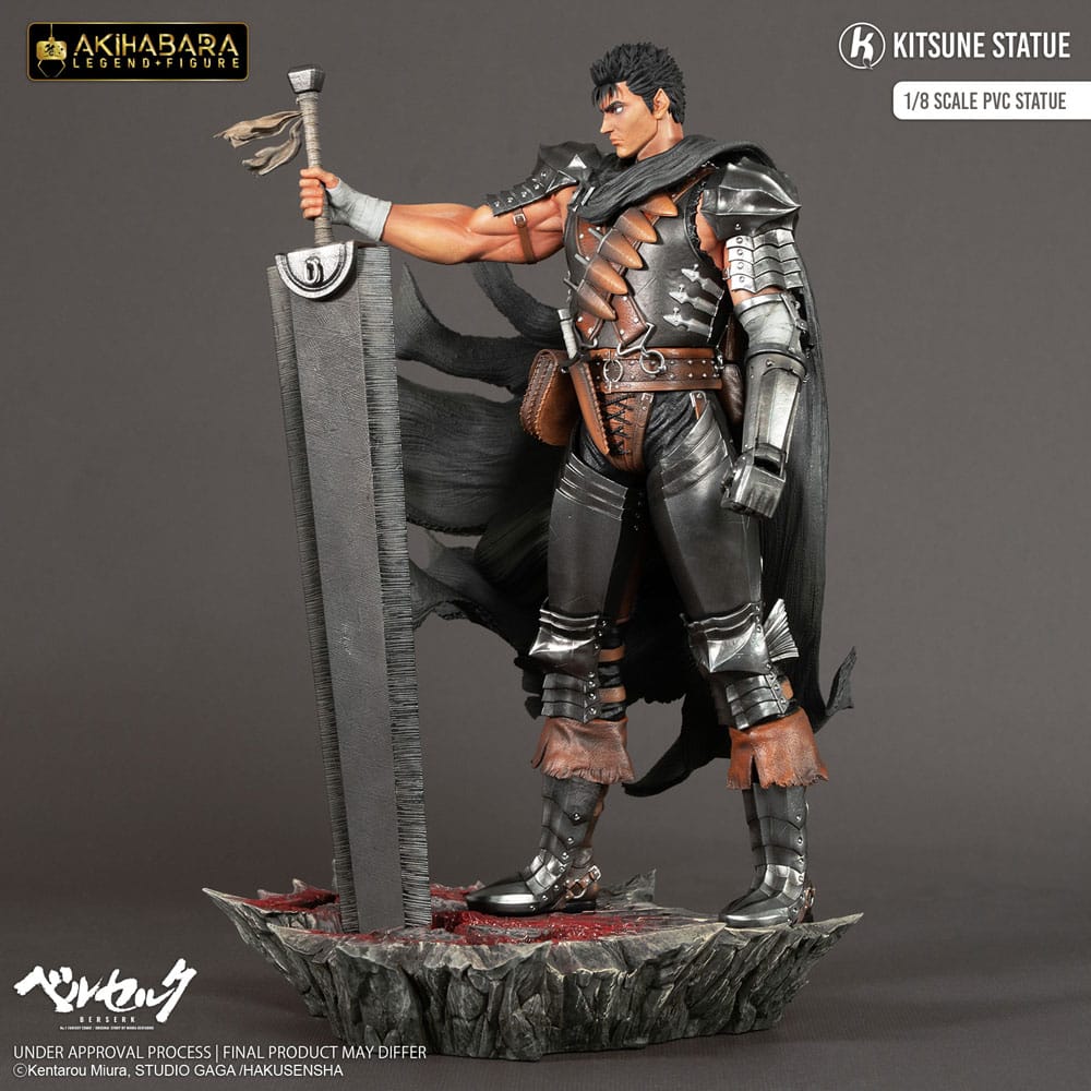 Berserk Akihabara Legend Figure PVC Statue 1/8 Guts 30 cm Scalefiguren Yokina