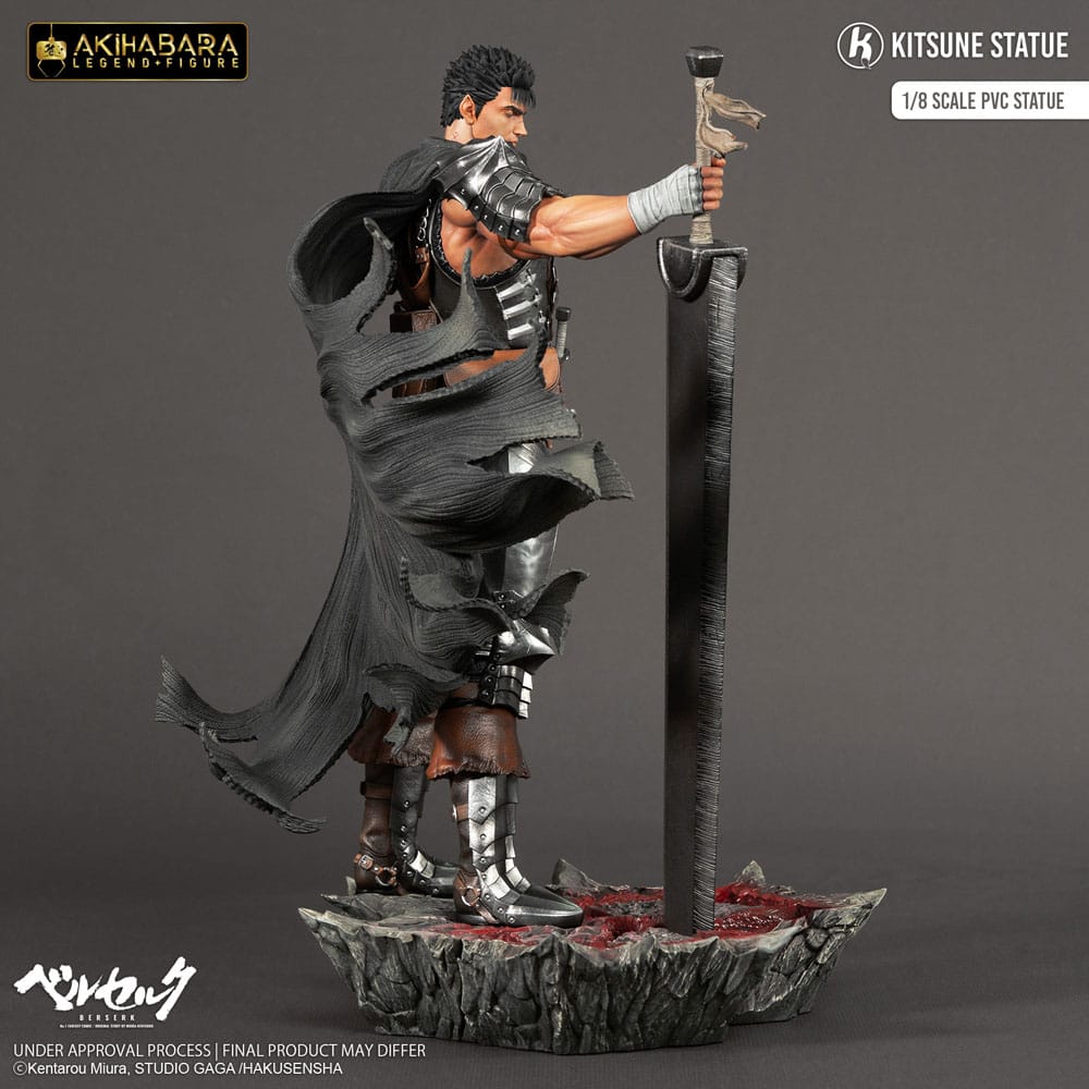 Berserk Akihabara Legend Figure PVC Statue 1/8 Guts 30 cm Scalefiguren Yokina