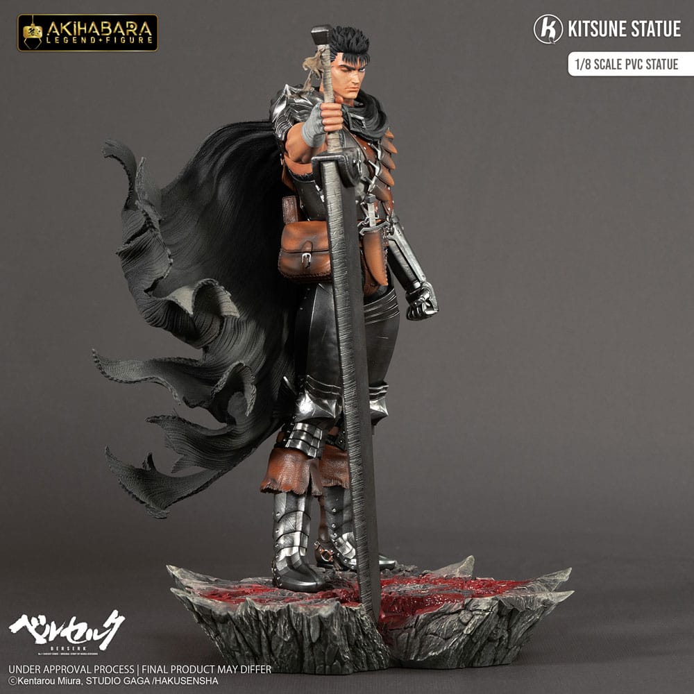 Berserk Akihabara Legend Figure PVC Statue 1/8 Guts 30 cm Scalefiguren Yokina