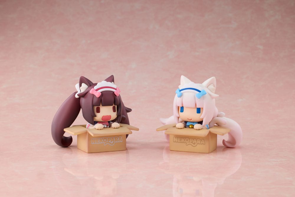 Nekopara Chibi Figuren 2er-Pack Vanilla & Chocola 7 cm Minifiguren Yokina
