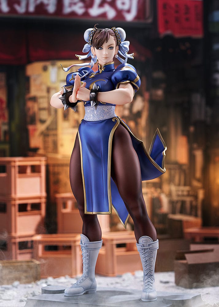 Street Fighter PVC Statue 1/6 Chun-Li Standby 29 cm Scalefiguren Yokina