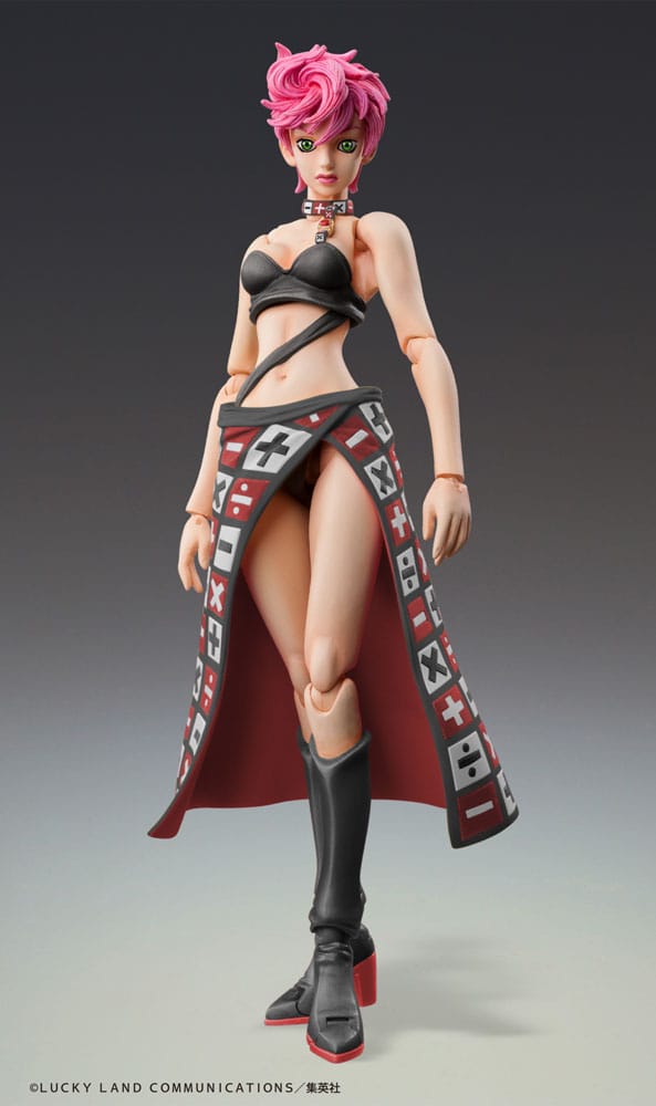 JoJo's Bizarre Adventure Part 5 Super Action Actionfigur Trish Una Black Ver. 15 cm Figmas Yokina