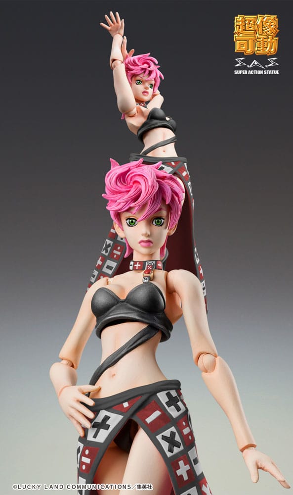 JoJo's Bizarre Adventure Part 5 Super Action Actionfigur Trish Una Black Ver. 15 cm Figmas Yokina