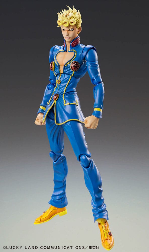 JoJo's Bizarre Adventure Part 5: Golden Wind Actionfigur Chozokado Giorno Giovanna Second 15 cm Figmas Yokina
