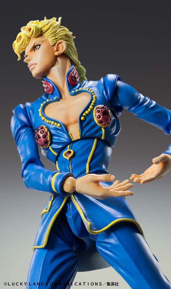 JoJo's Bizarre Adventure Part 5: Golden Wind Actionfigur Chozokado Giorno Giovanna Second 15 cm Figmas Yokina