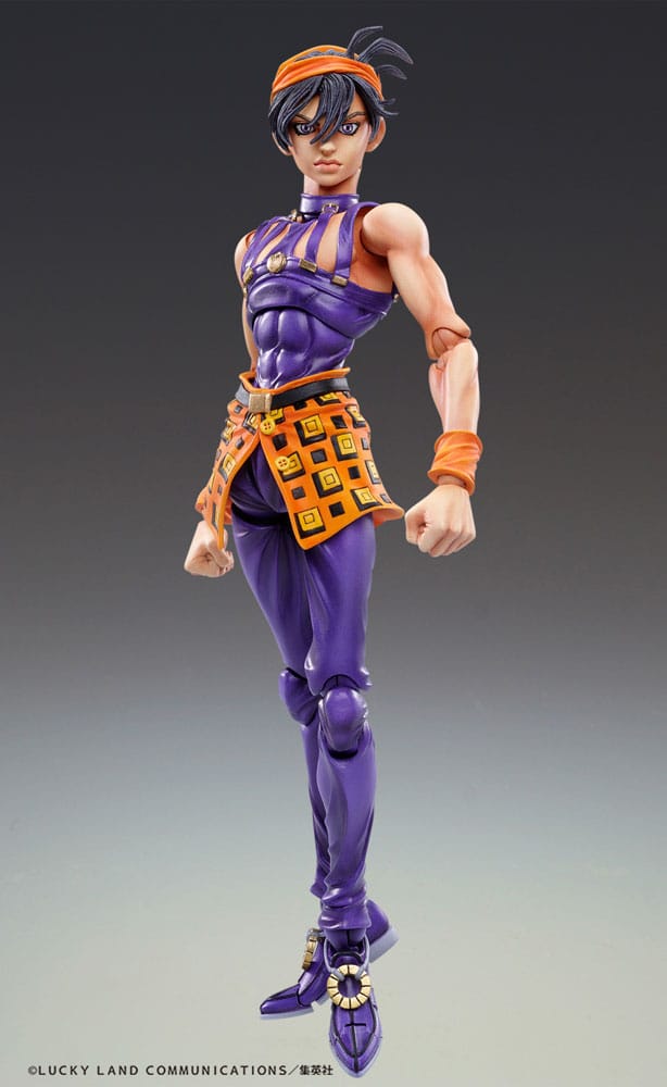 JoJo's Bizarre Adventure Part 5: Golden Wind Actionfigur Chozokado Narancia Ghirga & As 15 cm Figmas Yokina