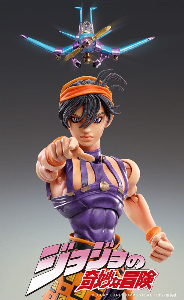 JoJo's Bizarre Adventure Part 5: Golden Wind Actionfigur Chozokado Narancia Ghirga & As 15 cm Figmas Yokina
