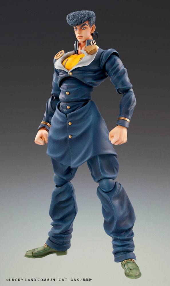 JoJo's Bizarre Adventure Super Action Actionfigur Chozokado Josuke Higashikata 15 cm Figmas Yokina