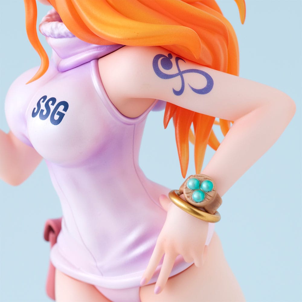 One Piece Portrait Of Pirates PVC Statue Nami Evolutionary History 25 cm Prizefiguren Yokina