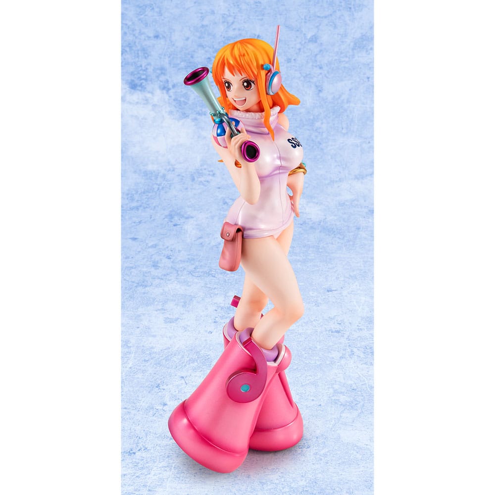 One Piece Portrait Of Pirates PVC Statue Nami Evolutionary History 25 cm Prizefiguren Yokina
