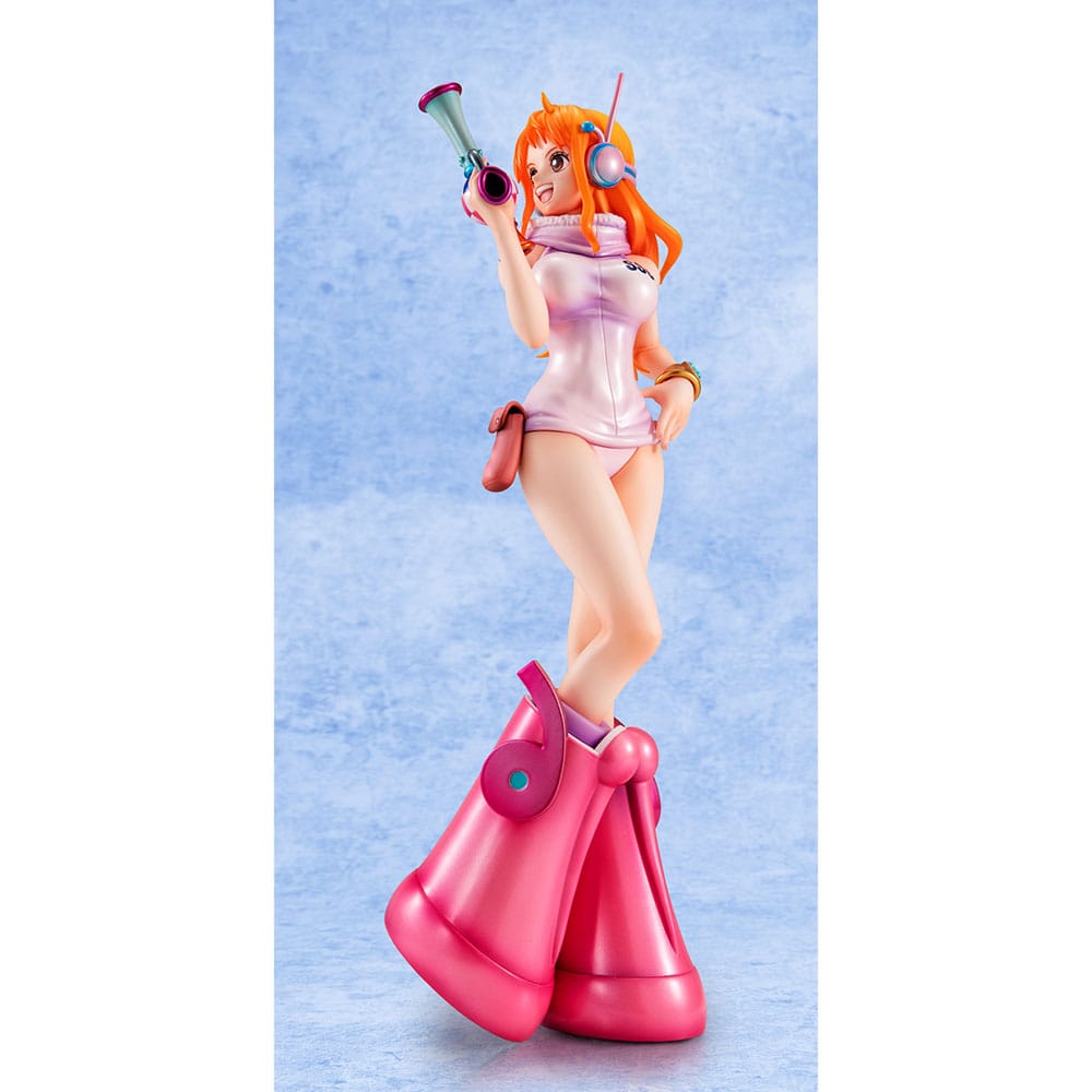One Piece Portrait Of Pirates PVC Statue Nami Evolutionary History 25 cm Prizefiguren Yokina