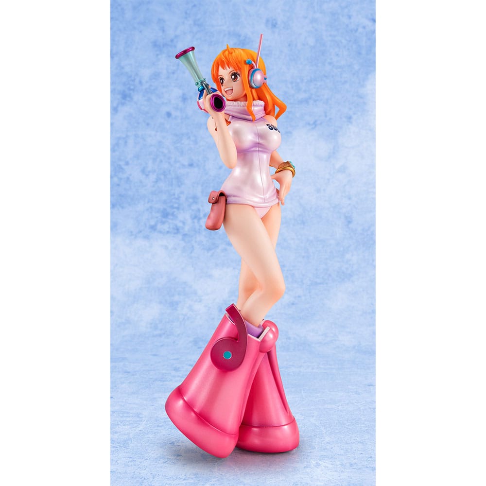 One Piece Portrait Of Pirates PVC Statue Nami Evolutionary History 25 cm Prizefiguren Yokina