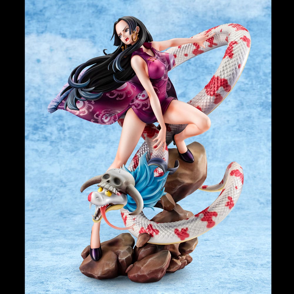 One Piece P.O.P PVC Statue A-Maximum Pirate Empress Boa Hancock 27 cm Prizefiguren Yokina