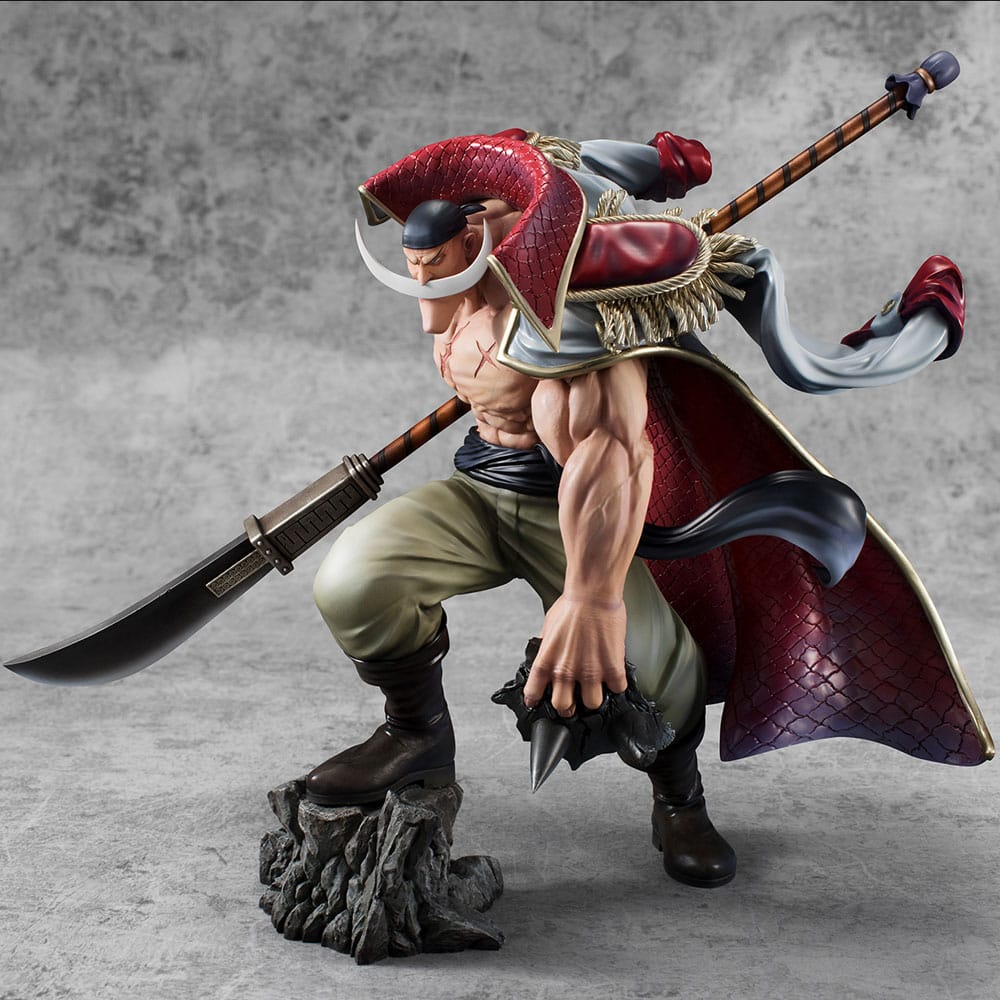 One Piece P.O.P PVC Statue NEO-Maximum White Beard Edward Newgate Super Limited Reprint Ver. 30 cm Prizefiguren Yokina
